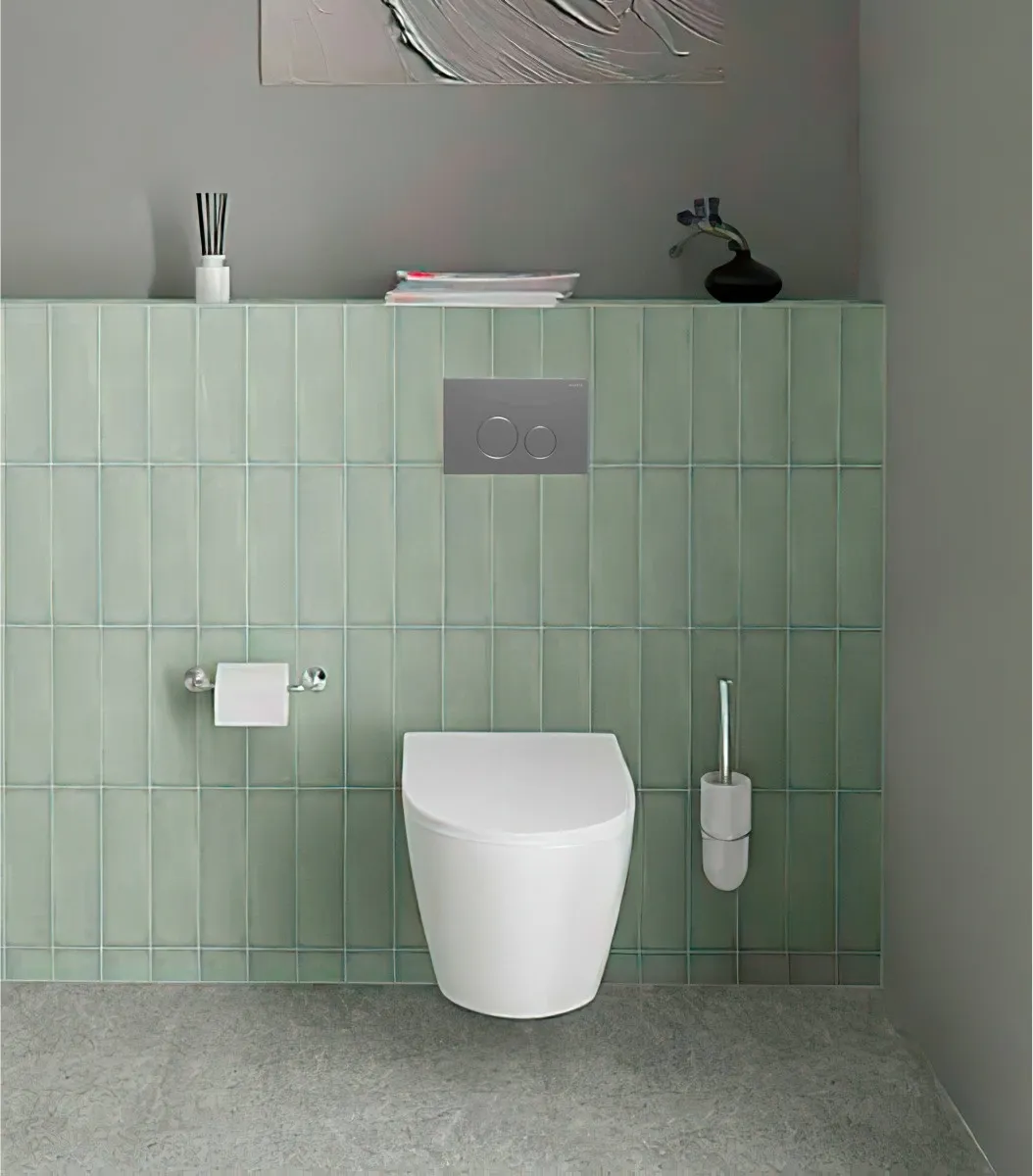 SET AQUATEK ЛУГАНО-018 4в1 (рама AQUATEK Standard INS-0000012+ кркпеж KKI-0000002+клавиша KDI-0000018+унитаз ЛУГАНО AQ2002-00 с тонким сиденьем soft-c
