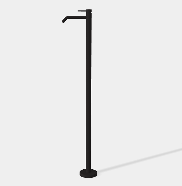 Смеситель для раковины Fima Carlo Frattini Spillo Up, черный матовый (F3031/PNNS)