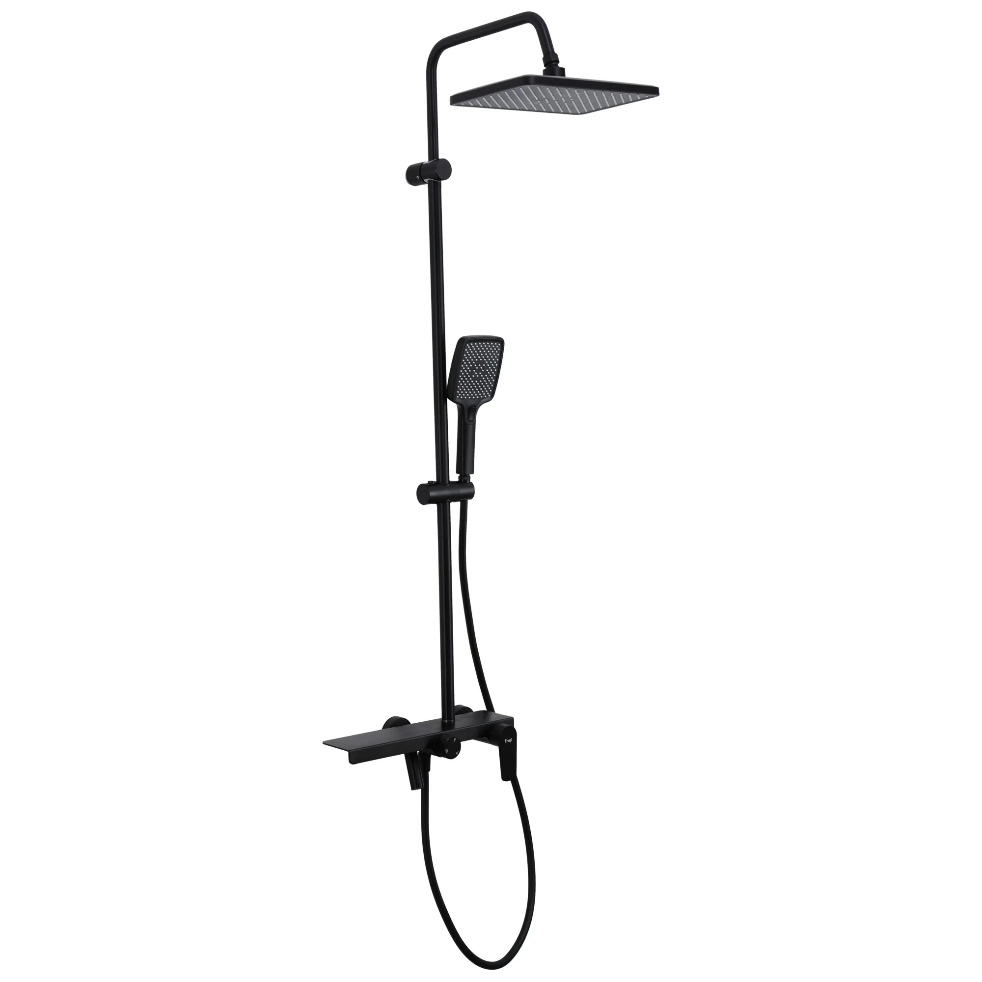 Душевая система FRAP F24203-6, черный