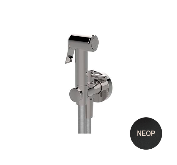 Гигиенический душ Carimali черный матовый (19100/C-100-NEOP)