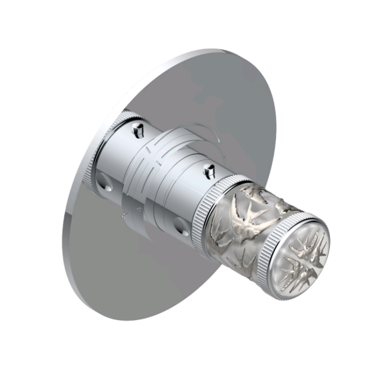 Смеситель для душа THG Hirondelles Platinum stamped, хром (A4K A02 5100BR)