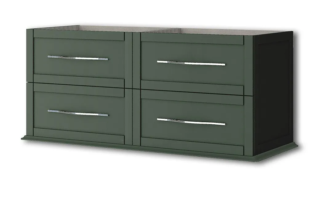 База под раковину Cezares Tiffany 1200х460х550, Verde opaco (55332)