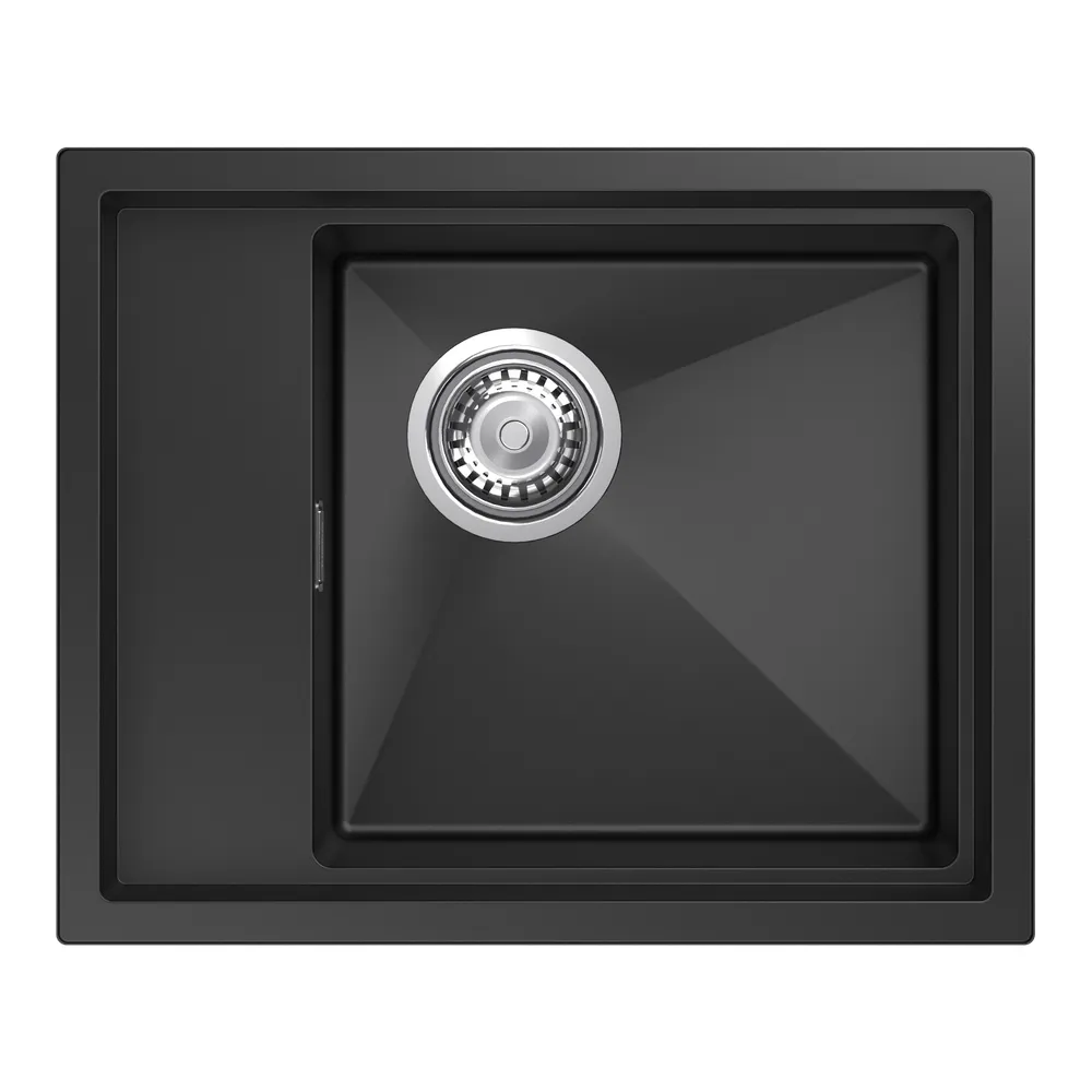 Кухонная мойка Rivelato NOBILE NB-544-L, антрацит