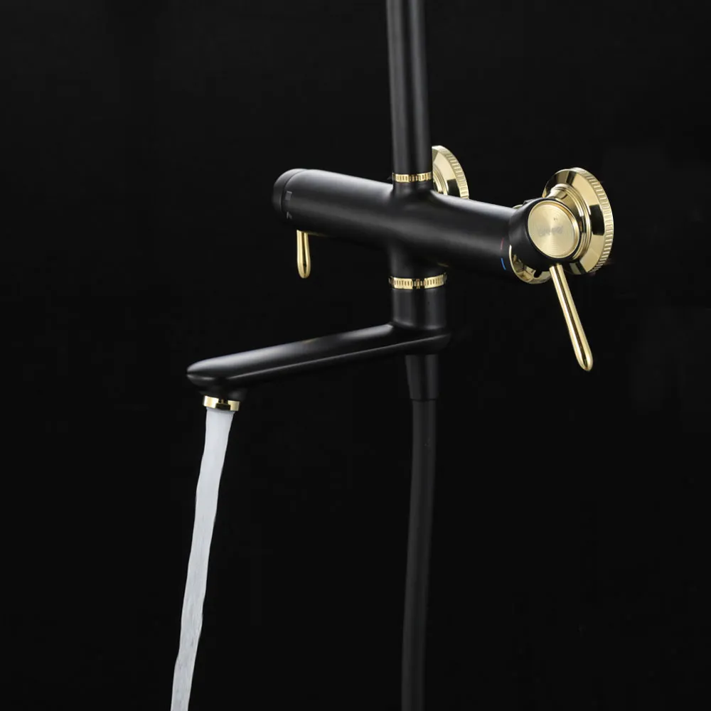 Душевая система GAPPO G2409-63, черный