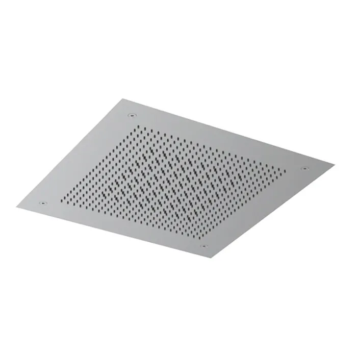 Верхний душ Almar Velvet, 380х380, нержавеющая сталь брашированная (E044282.BS)