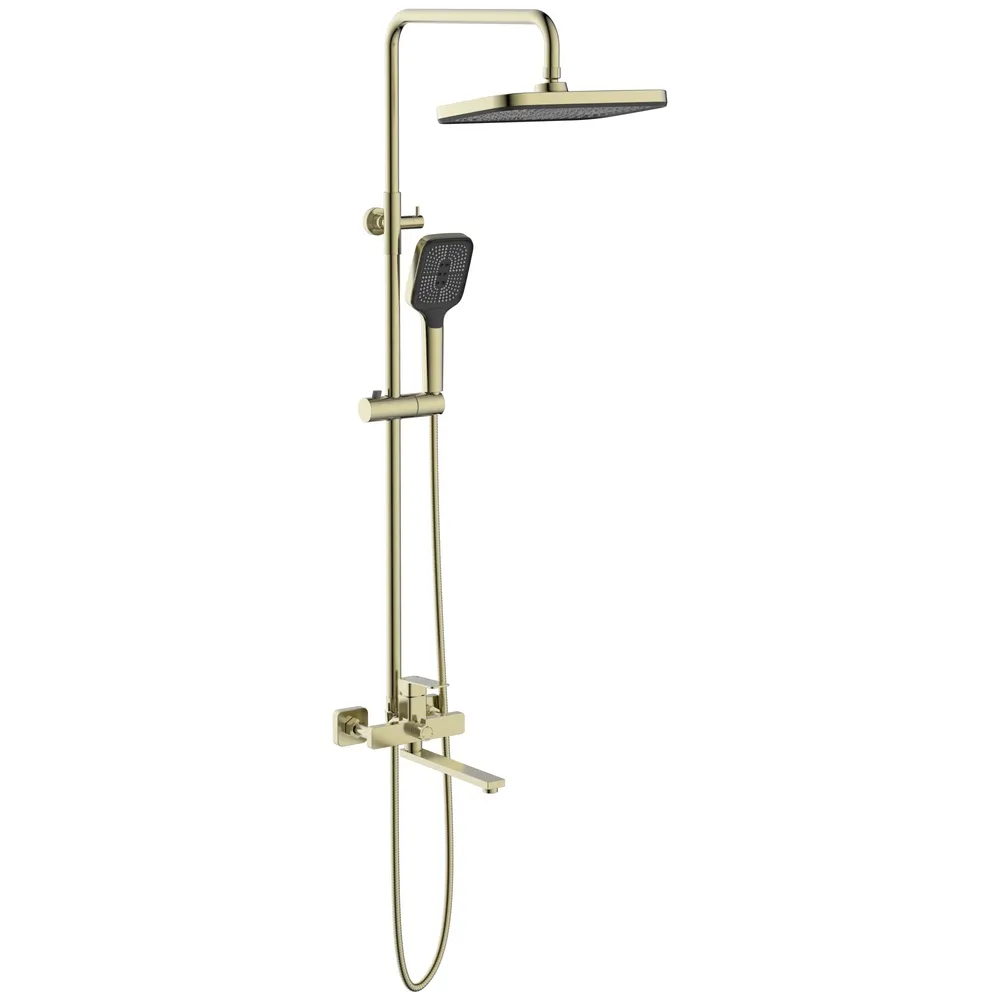 Душевая система Savol S-DG1145C, матовое золото
