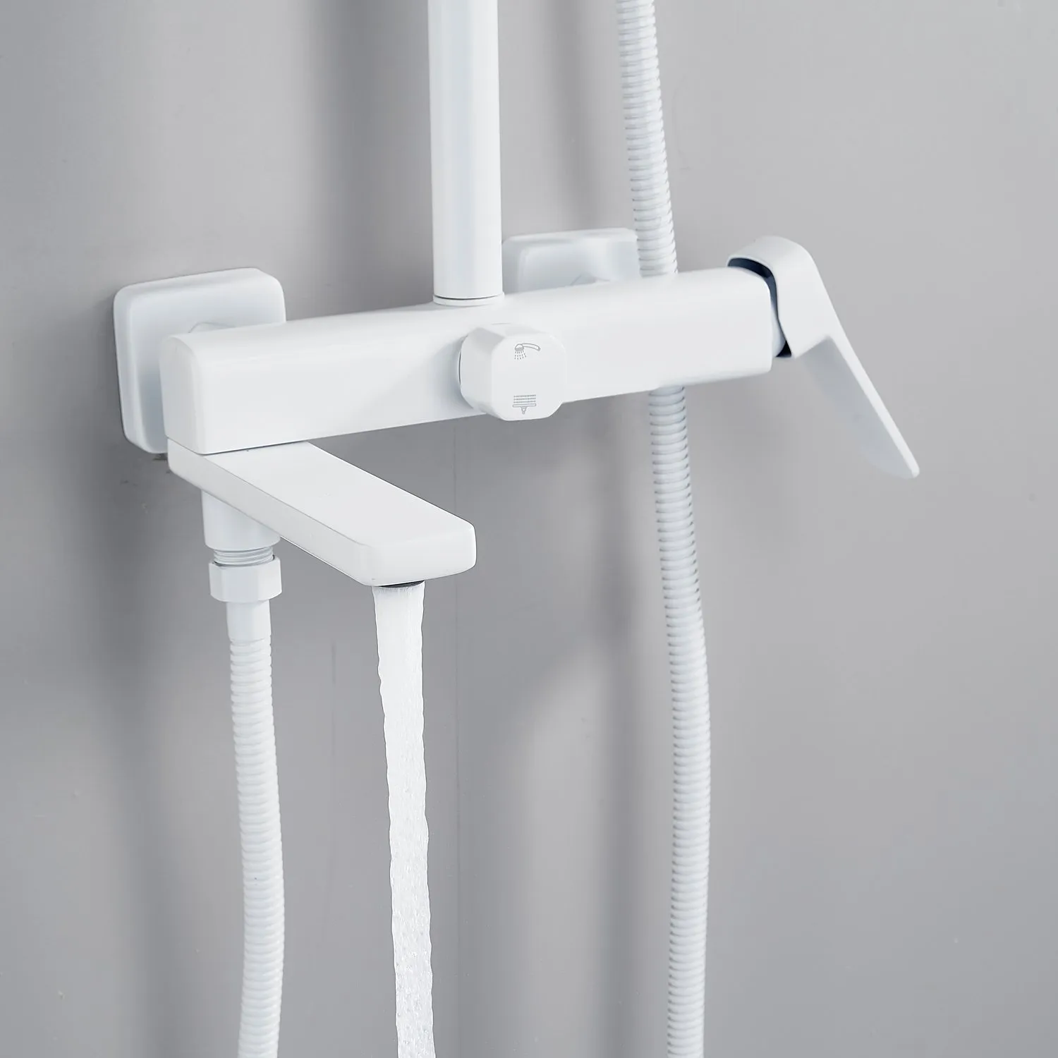 Душевая система Raffine F3699C, белый