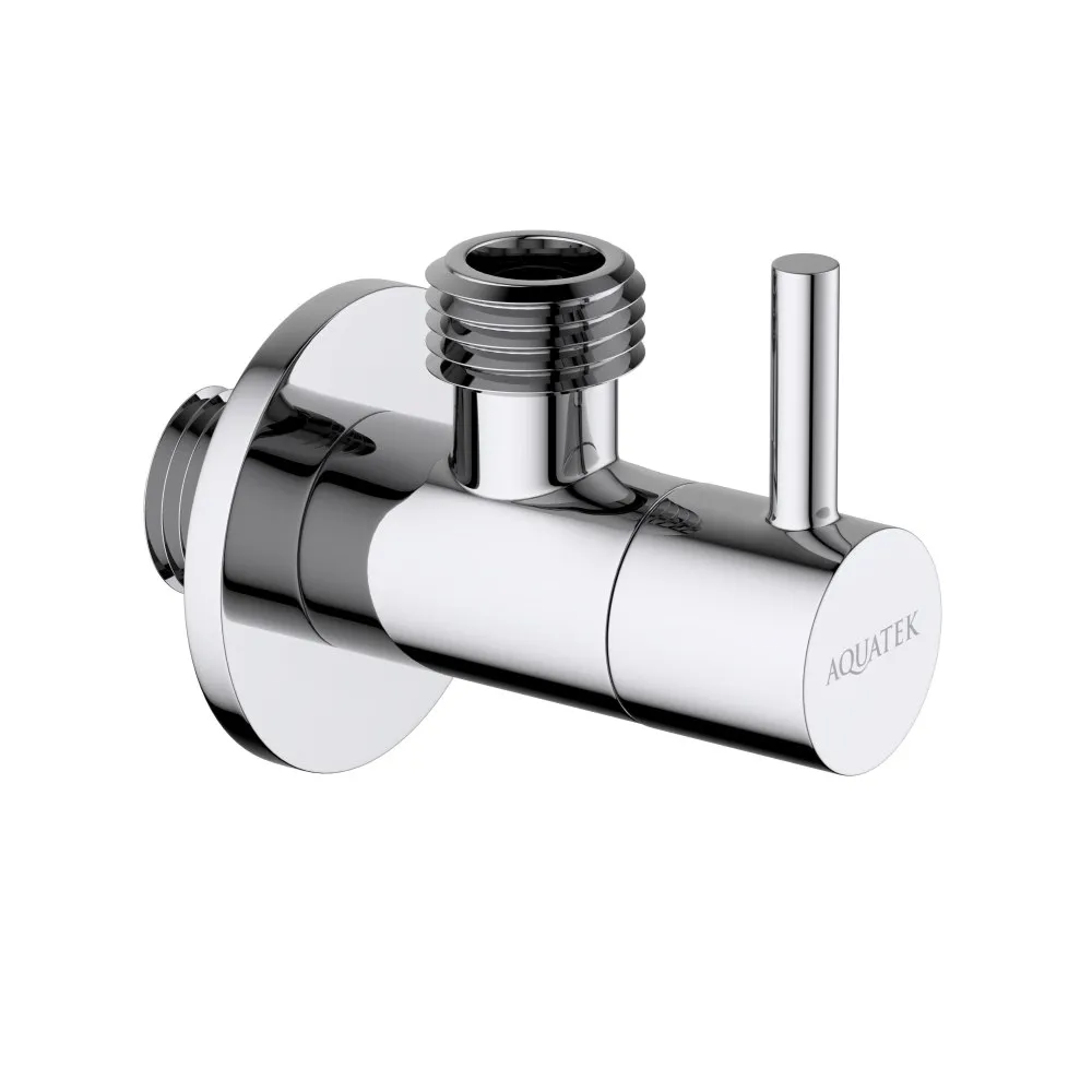 Угловой переходник AQUATEK, хром AQ2452CR