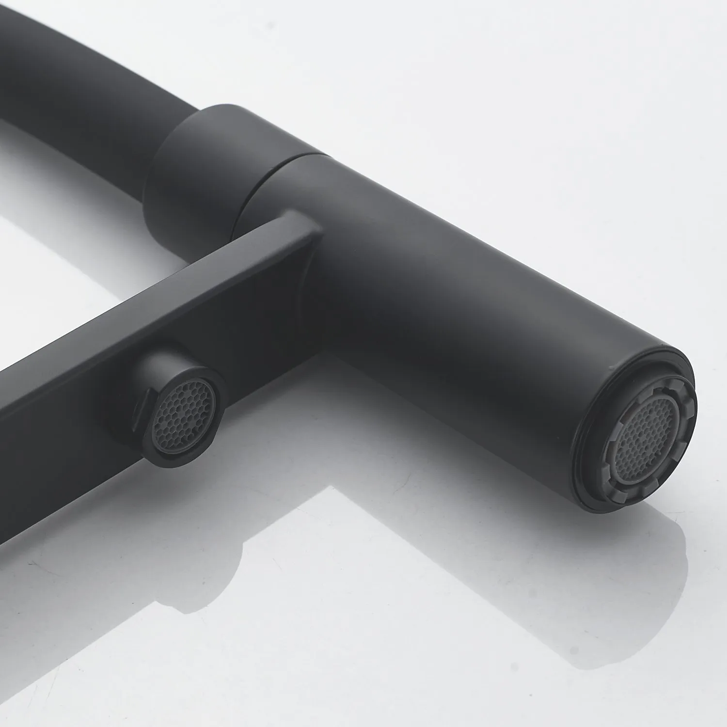 Смеситель для кухни с подключением фильтра Shevanik S178H, черный