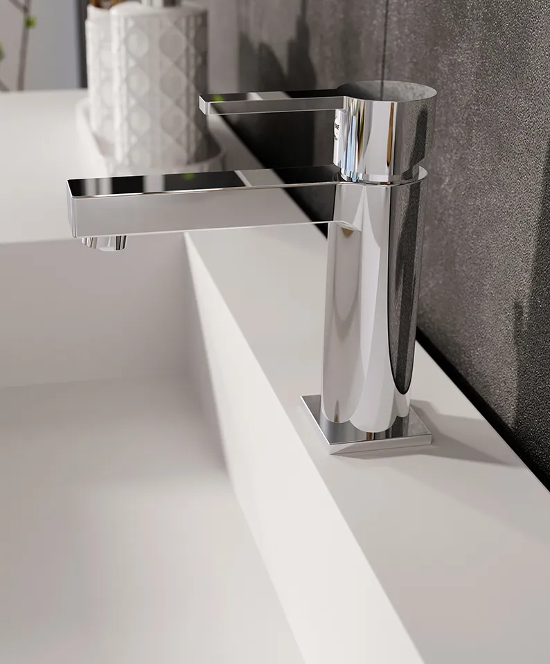 Смеситель для раковины Fiore KATANA 77CR7520, хром