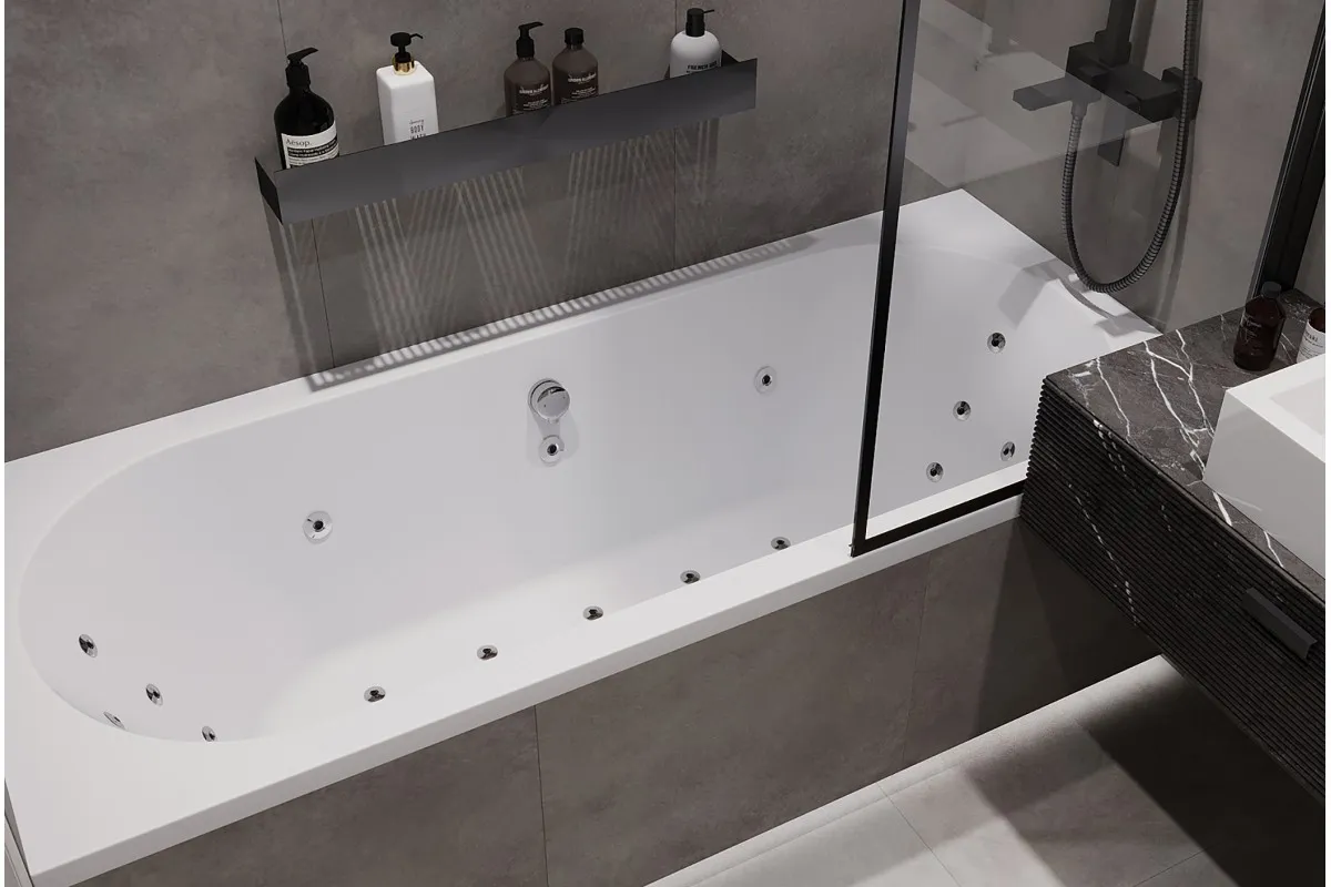 Ванна акриловая Relisan KATRIN Гл000026032, 170x75