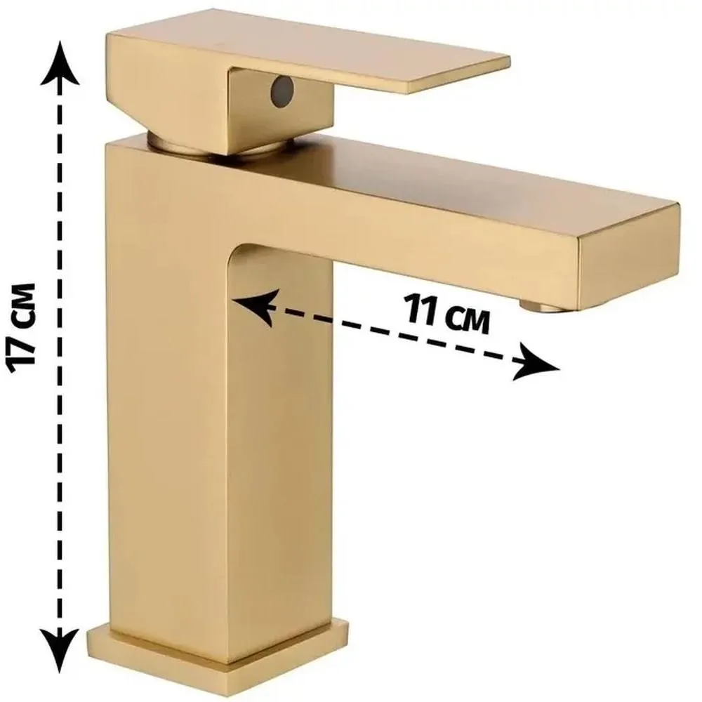 Смеситель для раковины Grocenberg GB2008CR, хром