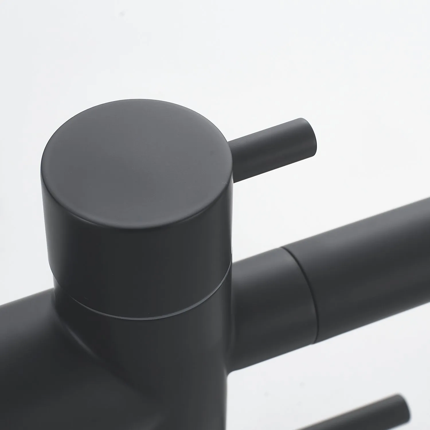 Смеситель для кухни с подключением фильтра Shevanik S178H, черный