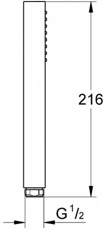 Душ ручной Grohe Euphoria Cube 27698000 хром