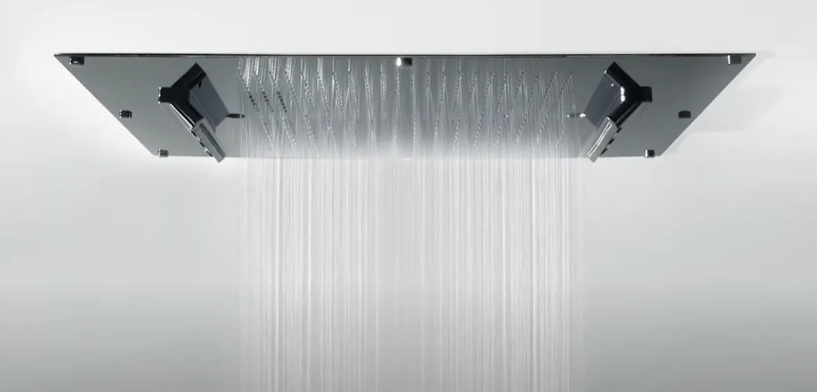 Многофункциональная душевая сиситема Carimali Mydream 700х500, чёрный матовый (23070XN/S-NEOP)