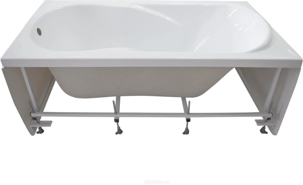 Ванна акриловая Santek Каледония 160х75 белая 1.WH30.2.388