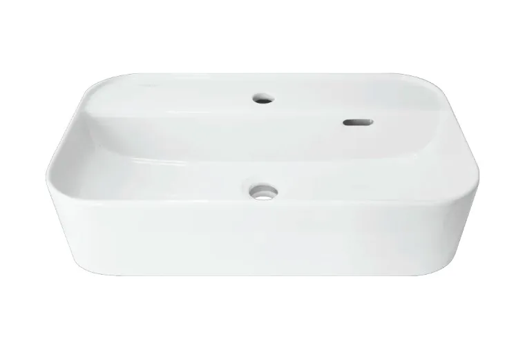 INFINITY SHELF Умывальник накладной 60 см ВКС Белый S1 (WB.CT/Infinity/60-C.Shelf/WHT.G/S1)