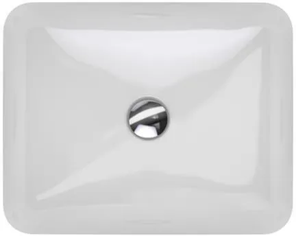 Раковина с установкой под столешницу Geberit VariForm прямоугольной формы (50х40 см) (500.764.01.2)