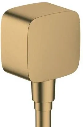 Шланговое подсоединение Hansgrohe Fixfit 26457140 бронза