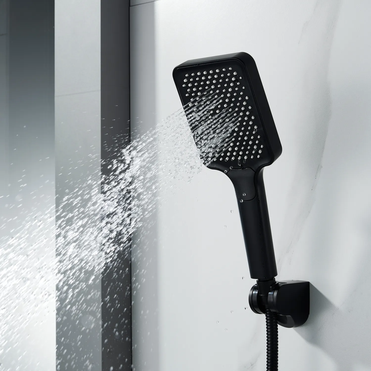 Смеситель для ванны Shevanik S9952H, черный