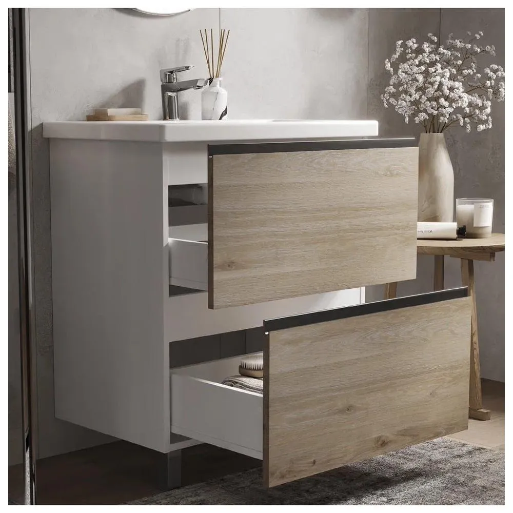 Тумба с раковиной напольная VIGO Cross 448-com, 70 см