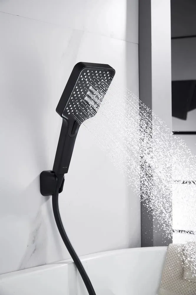 Смеситель для ванны Knotlor KN-22/BL, черный