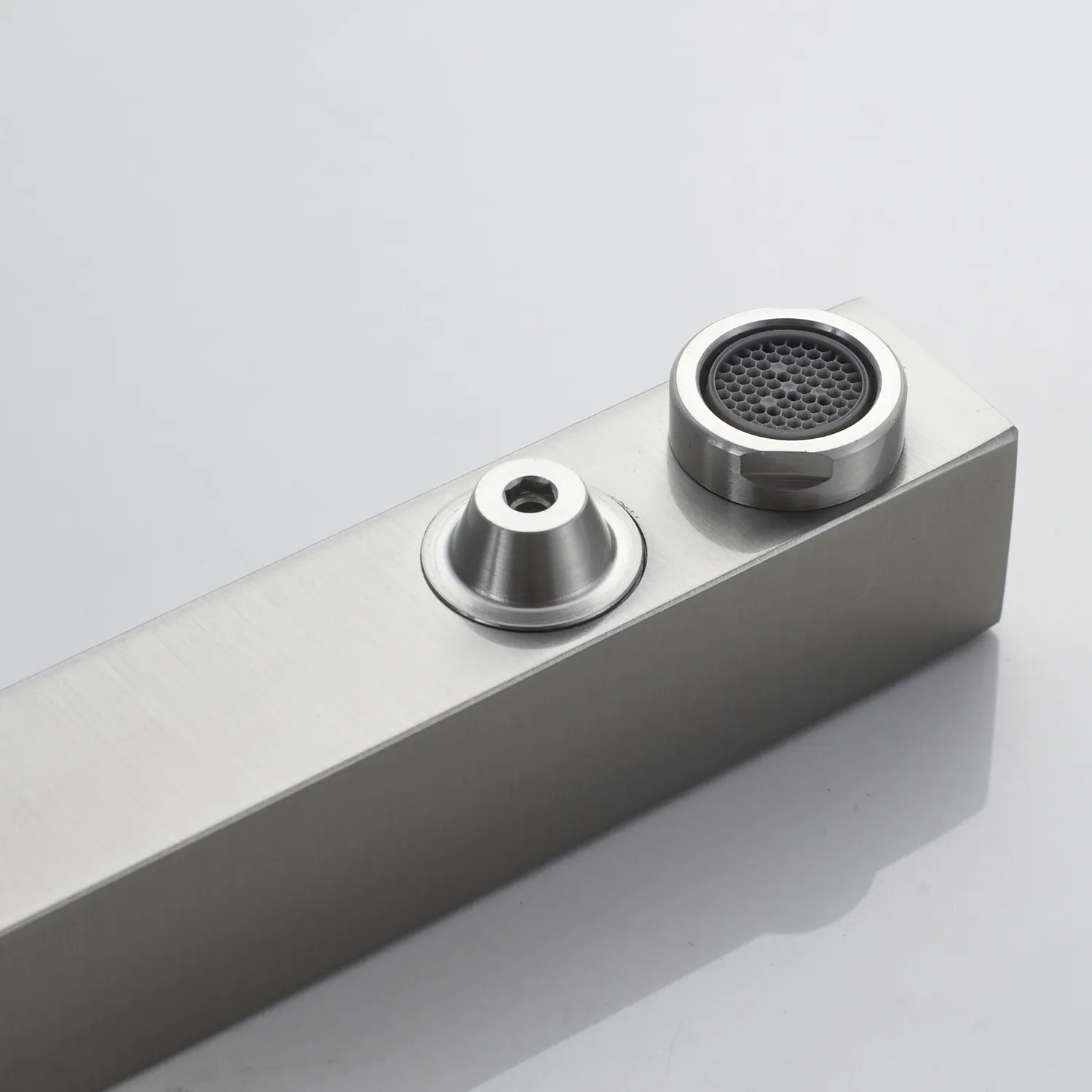 Смеситель для кухни с подключением фильтра Shevanik S148L, сатин