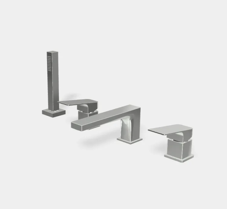 Смеситель для ванны и душа Fima Carlo Frattini Fit, хром (F3394NCR)