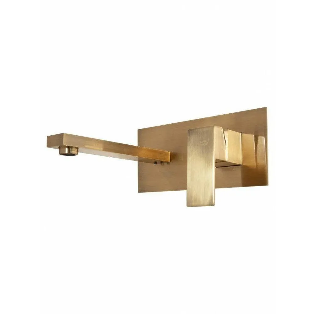 Смеситель для раковины встраиваемый Hansberge H688BR, бронза