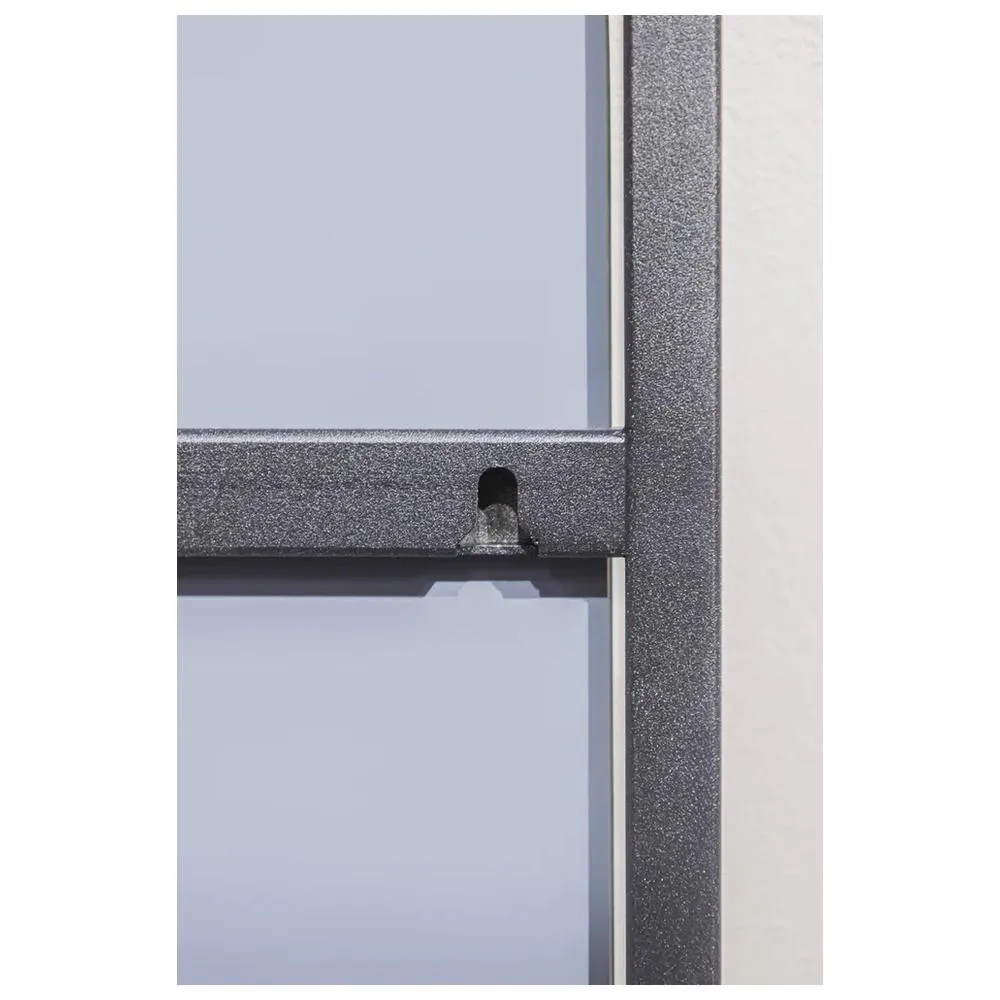 Зеркало Silver Mirrors Alba 500х1500 (металлическая рама, цвет черный)