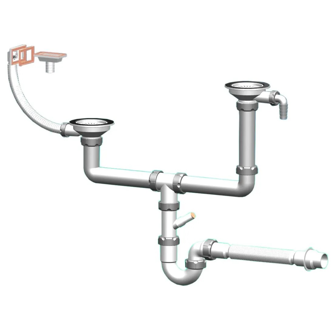 Кухонная мойка Florentina ТОСКАНА 17.050.E0820.201, жасмин