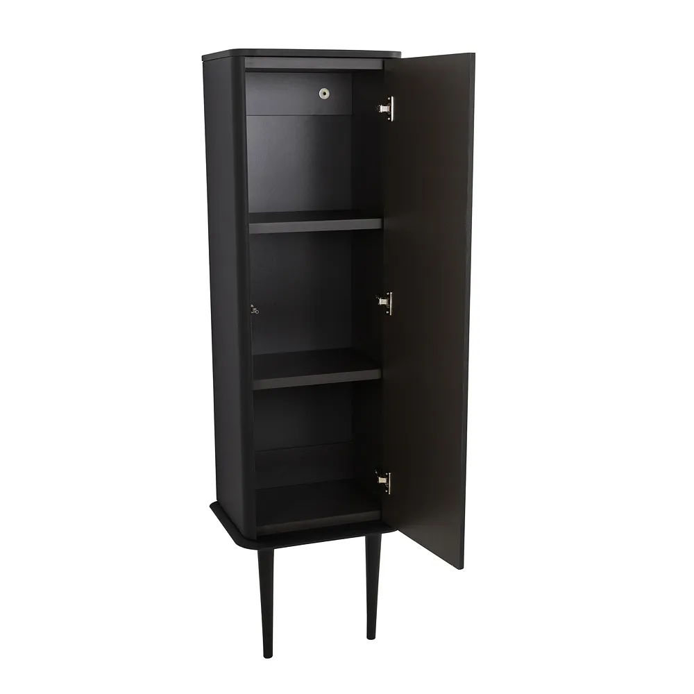 Колонна подвесная с дверью, реверсивная Cezares Idra 470х370х1230, Nero opaco (55819)