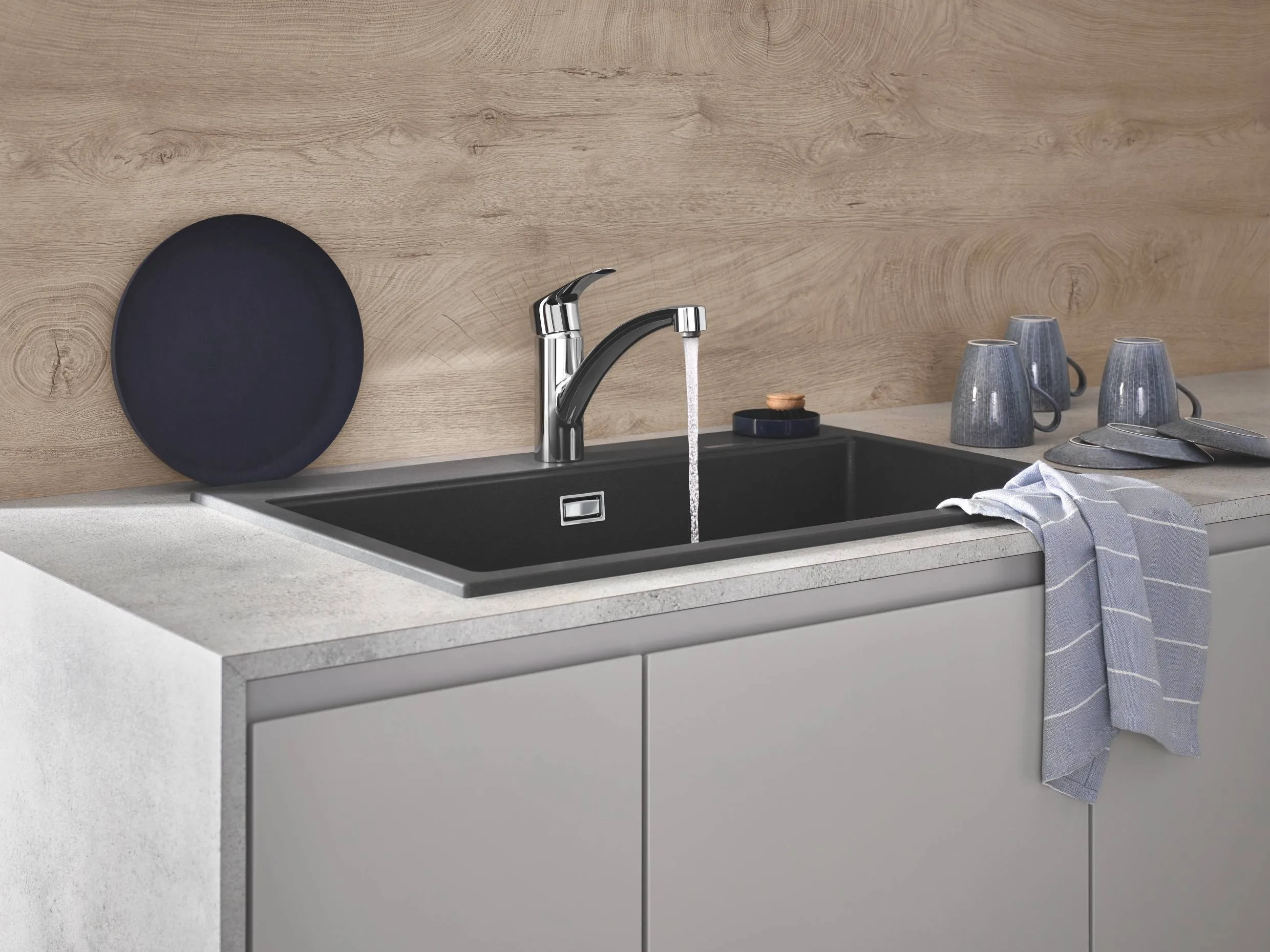 Смеситель для кухни GROHE Eurosmart стандартный, хром (арт. 33281003)