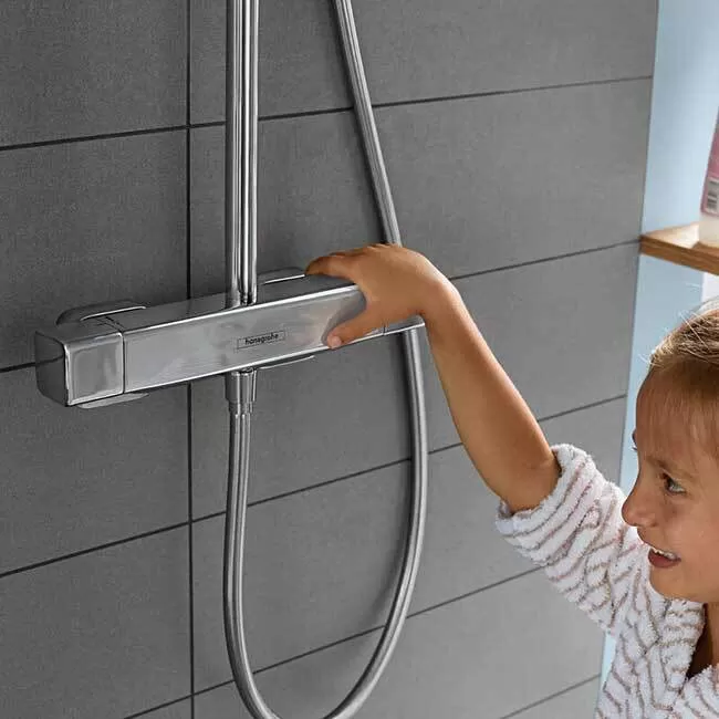 Душевая система Hansgrohe Croma E Showerpipe 280 1jet 27630000, хром