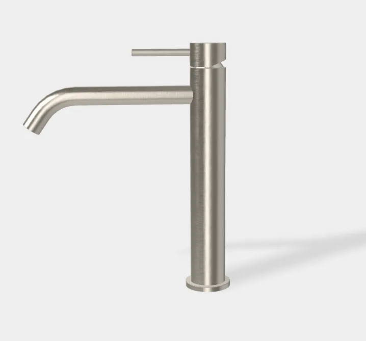 Смеситель для раковины Fima Carlo Frattini Spillo Up, брашированный никель (F3031LXSSN)