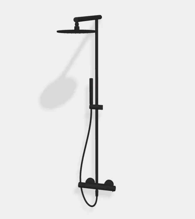 Душевая стойка Fima Carlo Frattini Shower column, черный матовый (F4925/SWR256NS)