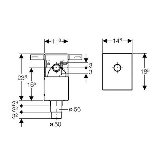 Сифон для раковины Geberit хром глянцевый (151.120.21.1)