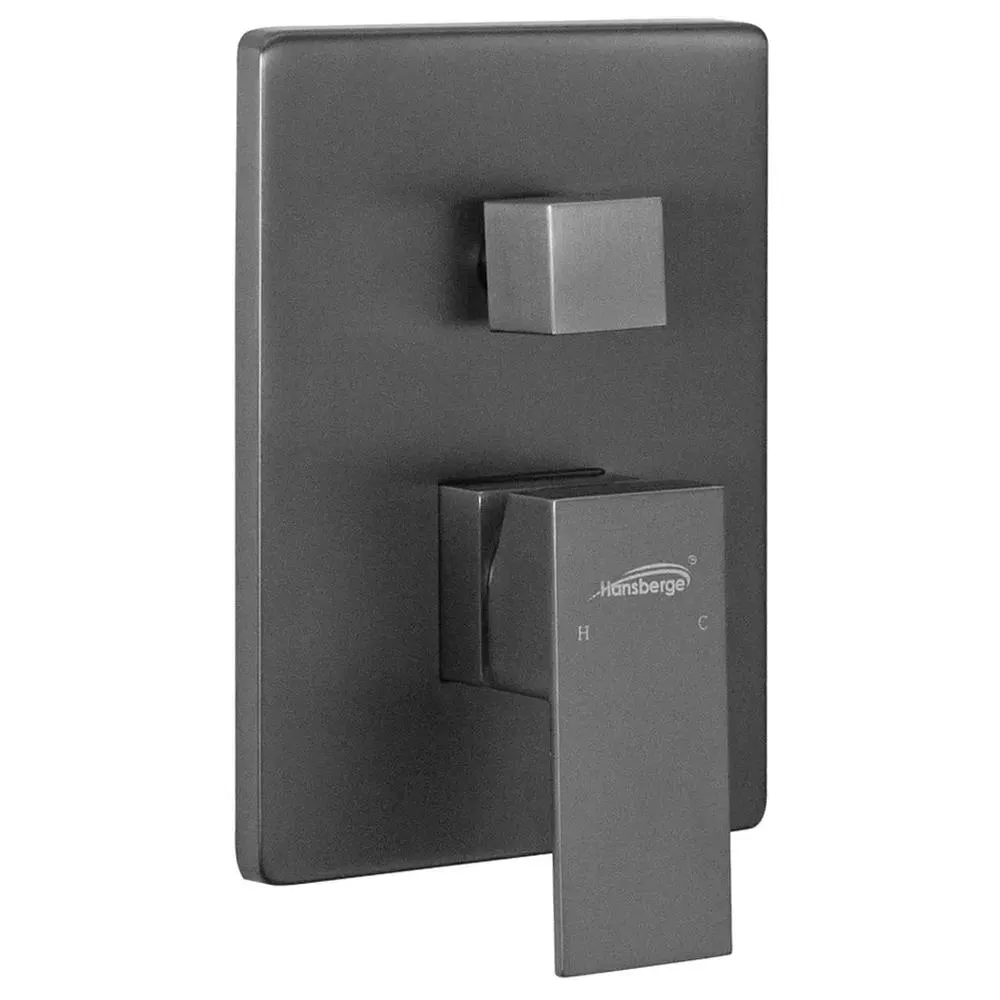 Душевая система встраиваемая Hansberge H6075BG, графит