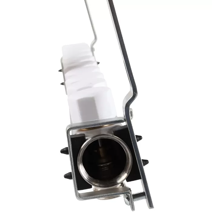 Коллектор Rommer 1"x3/4" на 10 контуров с запорными клапанами (нерж. сталь) (RMS-3200-000010)