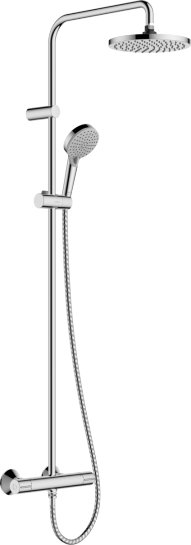 Душевая система HANSGROHE Vernis Blend Showerpipe 200 1jet с термостатом, хром (26276000)
