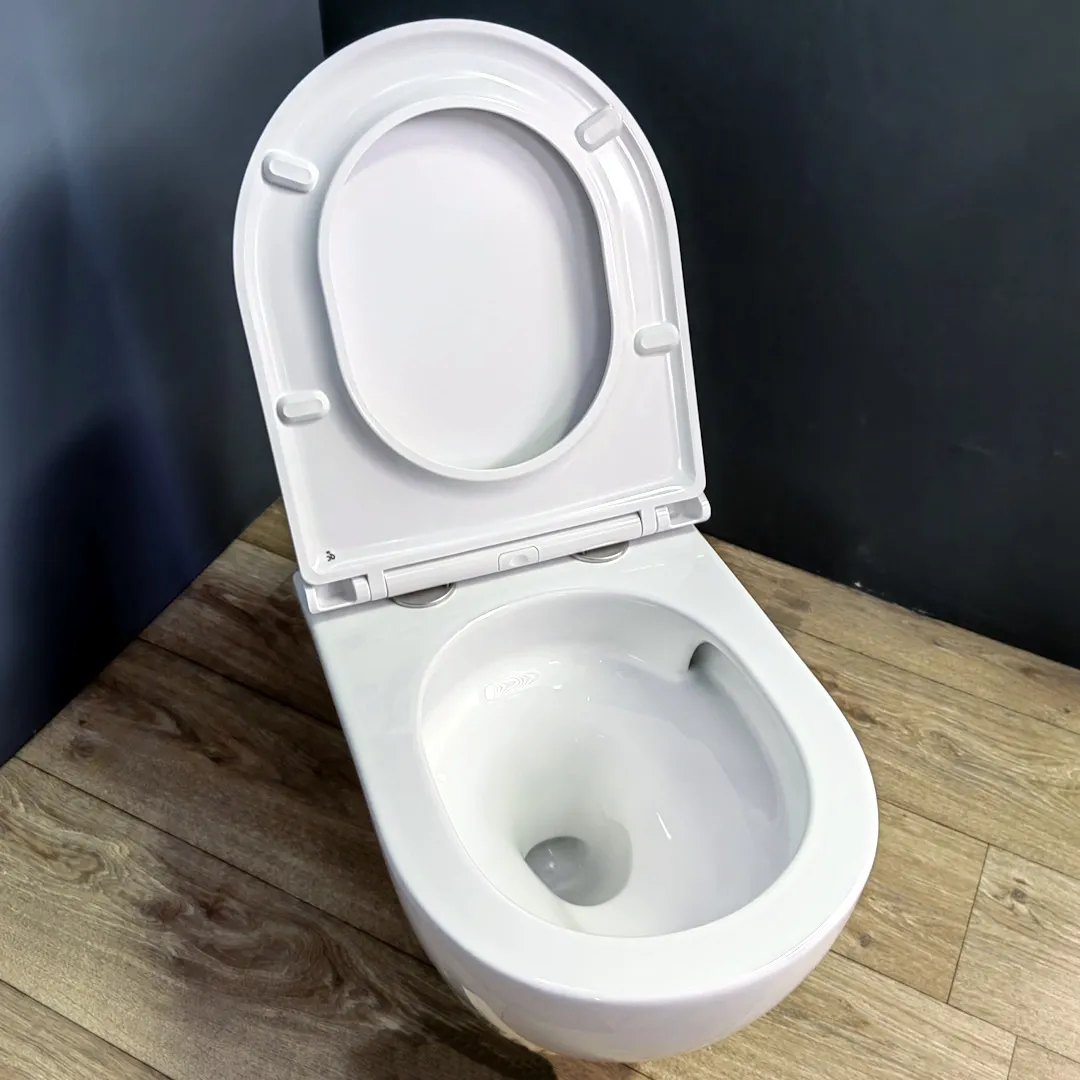 Унитаз подвесной Maretti Elena (торнадо) безободковый с микролифтом, EA10PBM73-844, белый