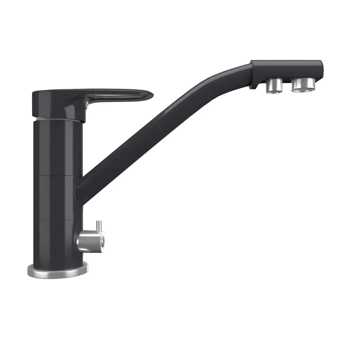 Смеситель для кухни Ulgran UQ-010-08, космос