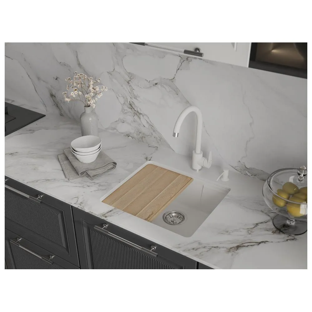 Кухонная мойка GranFest URBAN 4550, белый