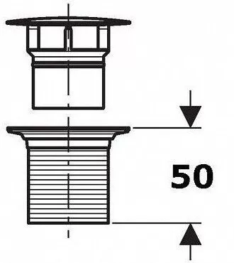 Донный клапан Geberit 152.050.21.1