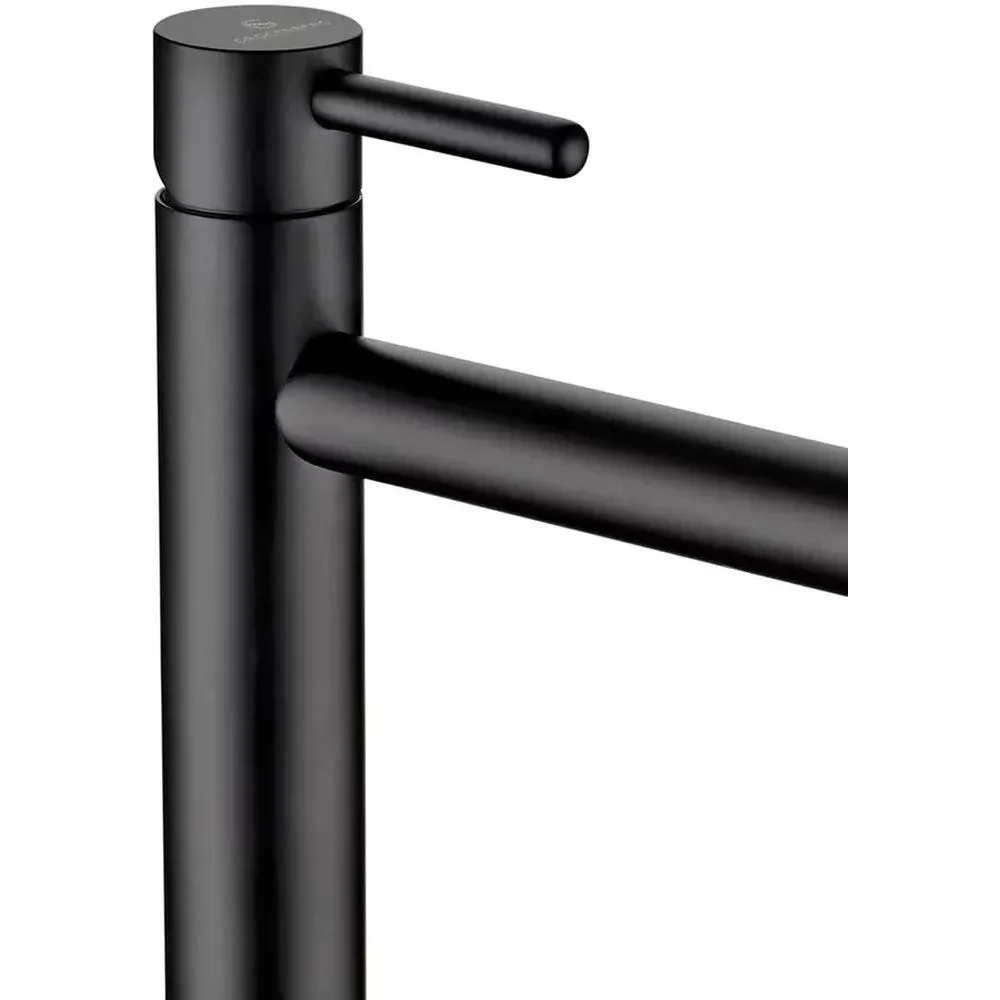 Смеситель для раковины высокий Grocenberg GB3029BL, черный