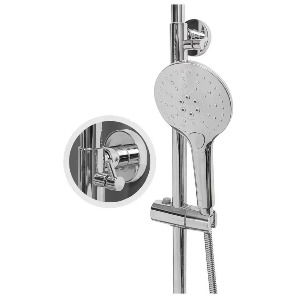 Душевая система Hansberge H5044C, хром