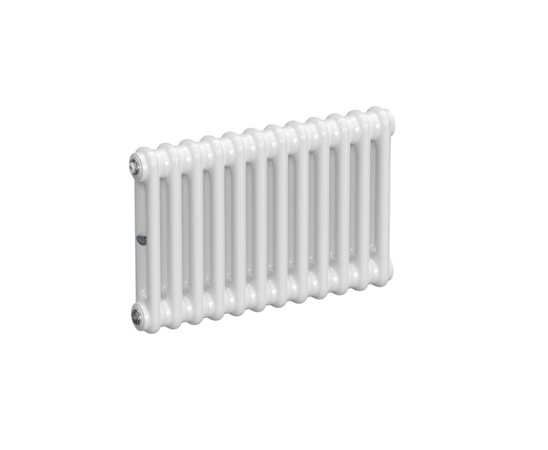 Стальной трубчатый радиатор Rifar Tubog 2037 B1, 12 секций белый, боковое подключение