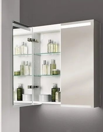 Зеркальный шкафчик Geberit Option с подсветкой 750х700х150 мм (500.205.00.1)