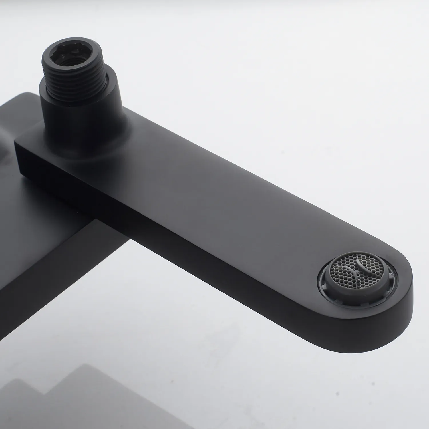 Душевая система Shevanik S4536H, черный