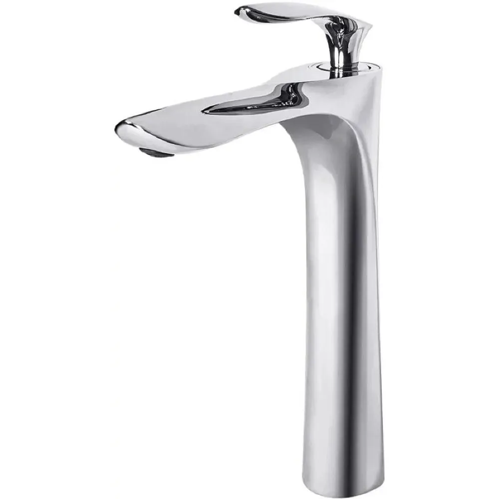 Смеситель для раковины высокий Grocenberg GB3001CR, хром